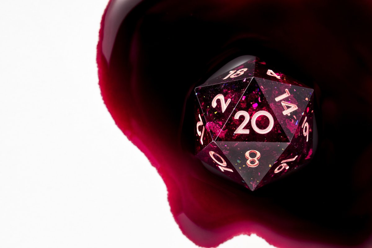 dispeldice's tweet image. 🍷 Poisoned Chalice 🍷 | Available Now!

Mailing list: dispeldice.com/signup

#dnd #dice #ttrpg