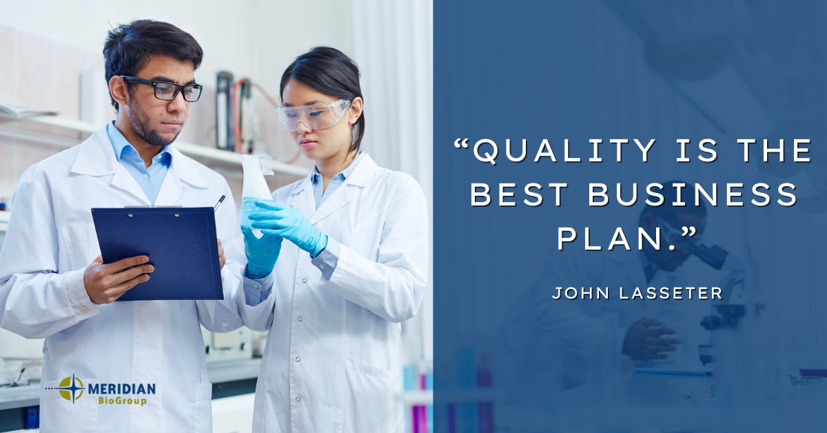 MeridianBioGrp's tweet photo. “Quality is the best business plan.” – John Lasseter
#wednesdaywisdom https://t.co/maOTUrKpCz