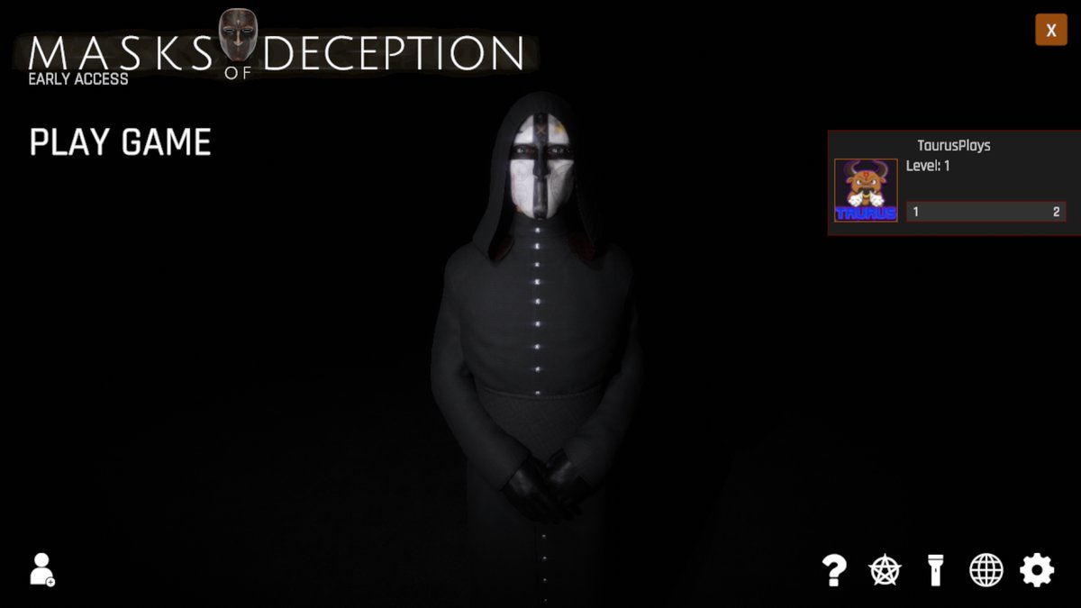 TaurusLehaneTV's tweet photo. About to play Masks of Deception for the first time! A HUGE thank you to @thewebpro for a steam key!
#MasksOfDeception #ReflectStudios https://t.co/GQDZhhDbHW