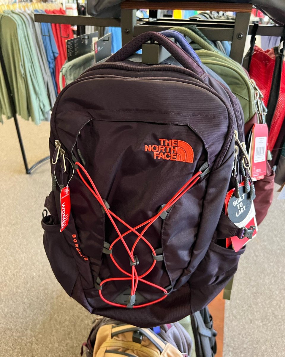 GSGburlington's tweet photo. Check out these super eye catching north face backpacks we have in store at graham sporting goods. A few of the colors include Burgundy, Grey, and Black. https://t.co/qlr2R6LgqJ