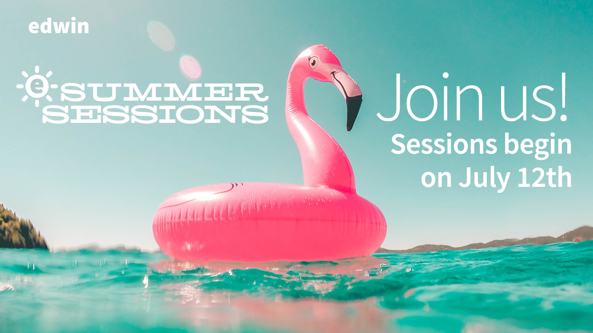 Introducing #EdwinSummerSessions! Edwin Educators will guide you to navigate through Edwin and teach you how to create #exciting &amp; #engaging lesson plans for you and your class.  A series of fun summer learning! 🌞

Sign up today!
ow.ly/JBR150JP4Ak