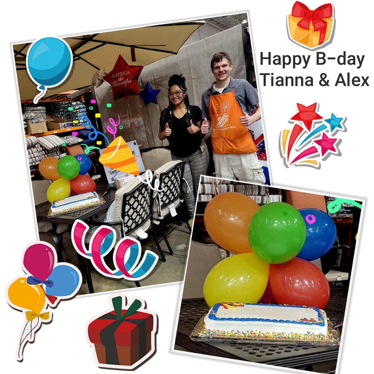 Yahairaš (@perez_yahaira_) on Twitter photo šLet's celebrate the beginning of another wonderful year in your life.
š„³Happy Birthday Tianna & Alex
<a href="/Nickb504/">Nick Brady</a> <a href="/MonicaRCarr/">Monica</a> <a href="/ReydelVeenstra/">ReyDel Veenstra</a> <a href="/Tyrone_Whyte_/">Tyrone Whyte</a> šLet's celebrate the beginning of another wonderful year in your life.
š„³Happy Birthday Tianna & Alex
<a href="/Nickb504/">Nick Brady</a> <a href="/MonicaRCarr/">Monica</a> <a href="/ReydelVeenstra/">ReyDel Veenstra</a> <a href="/Tyrone_Whyte_/">Tyrone Whyte</a>