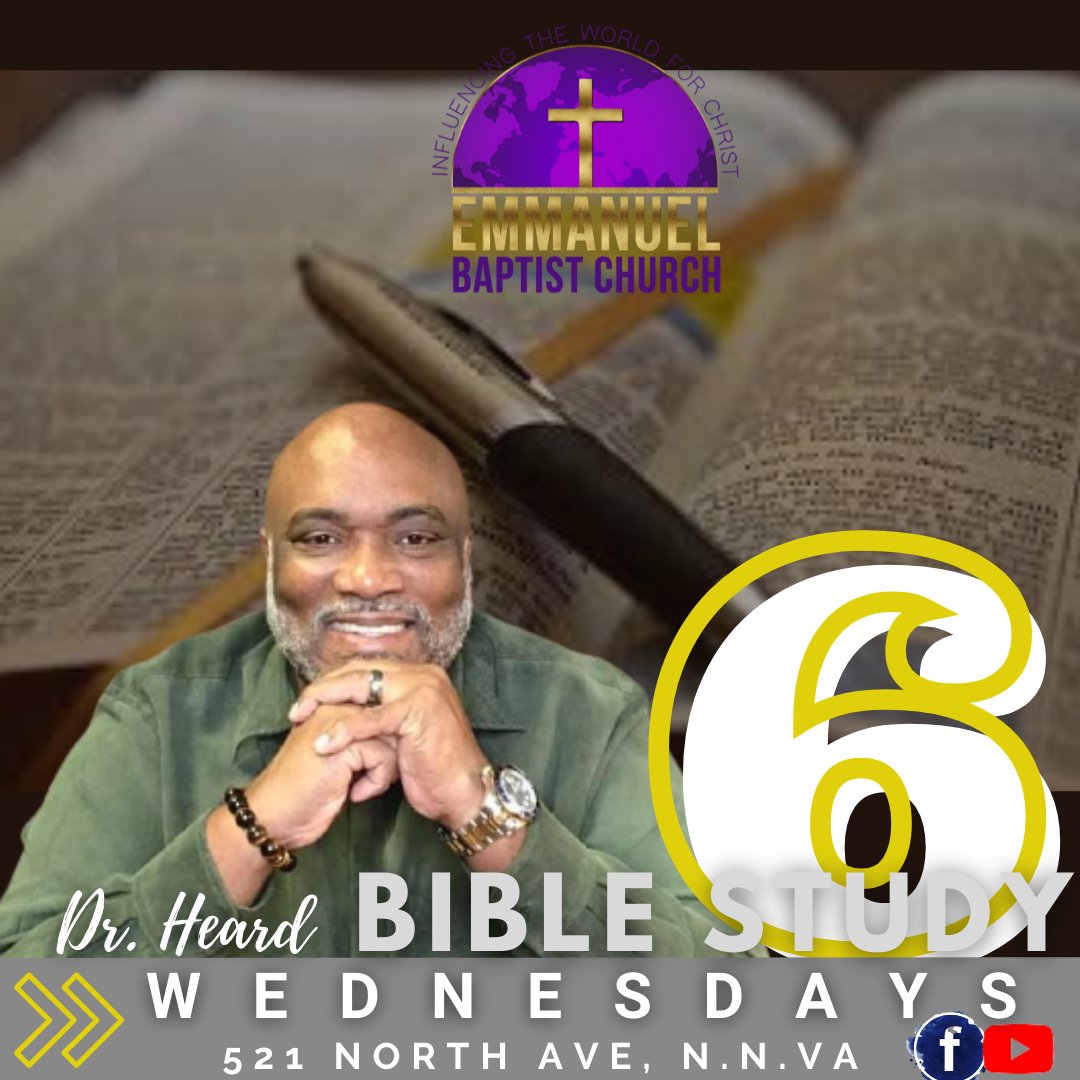EmmanuelBC's tweet image. Hey family, join us tonight at 6 pm for Bible Study.  There is a mighty word in store.