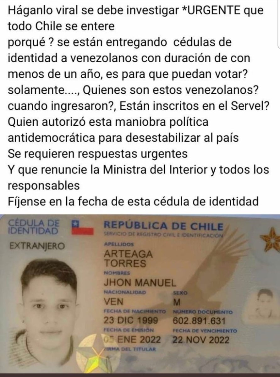 OLECRAMSAJOR's tweet photo. #RechazoDeSalida 
#RechazoLaDestruccionDeChile 
#RechazoGanaEste4Septiembre 
#RechazoSalvaChile https://t.co/3MDR3bZu7v