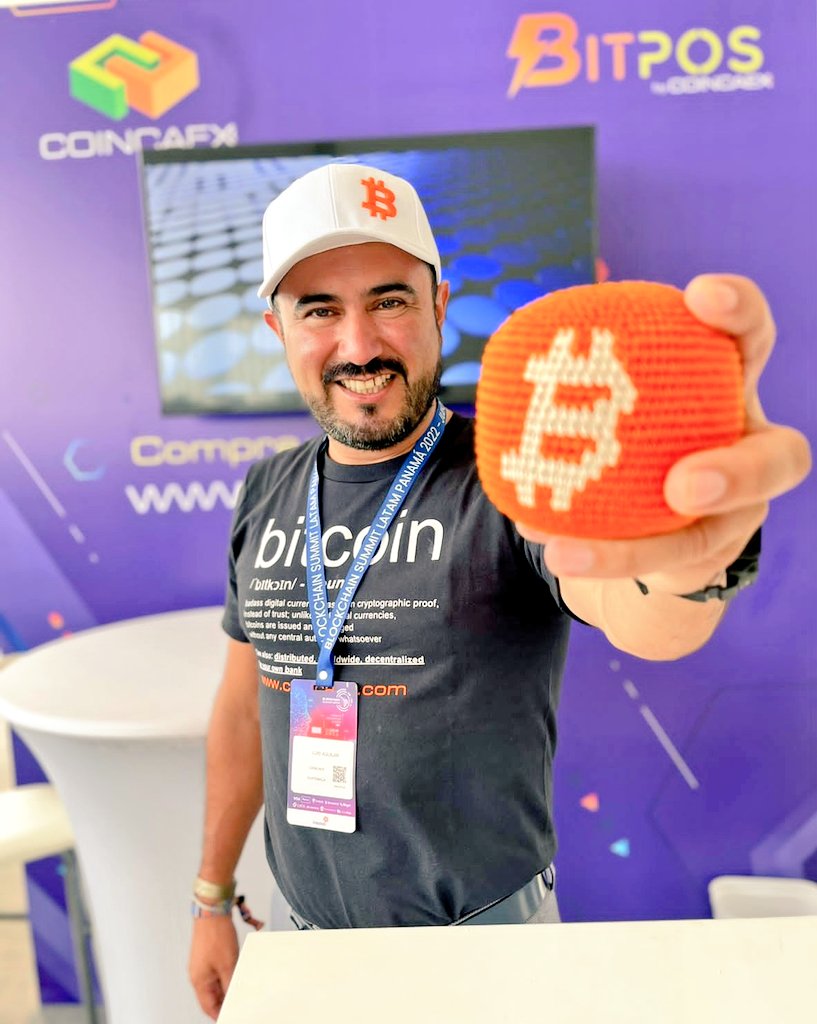 luisgaguilar's tweet photo. @coincaex, promoting BTC adoption through #Bitpos
.
@PepeGuillera
@joangodoym
#blockchainsummit #Panama https://t.co/tV3RmeTVLN