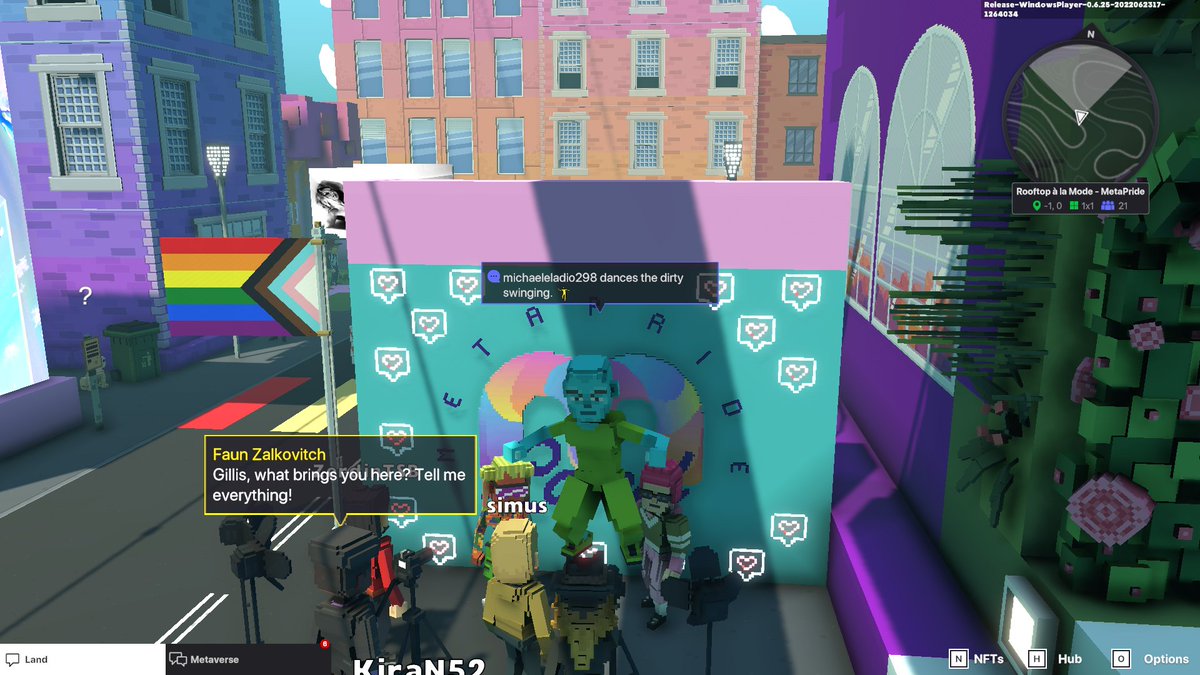 eladio_michael's tweet photo. @TheSandboxGame @METAPRIDELAND I just participated in the #BelongingWeek contest for a chance to win a Progress Flag NFT! Check out my screenshot below!
👇 https://t.co/Dp5RdoCR0i