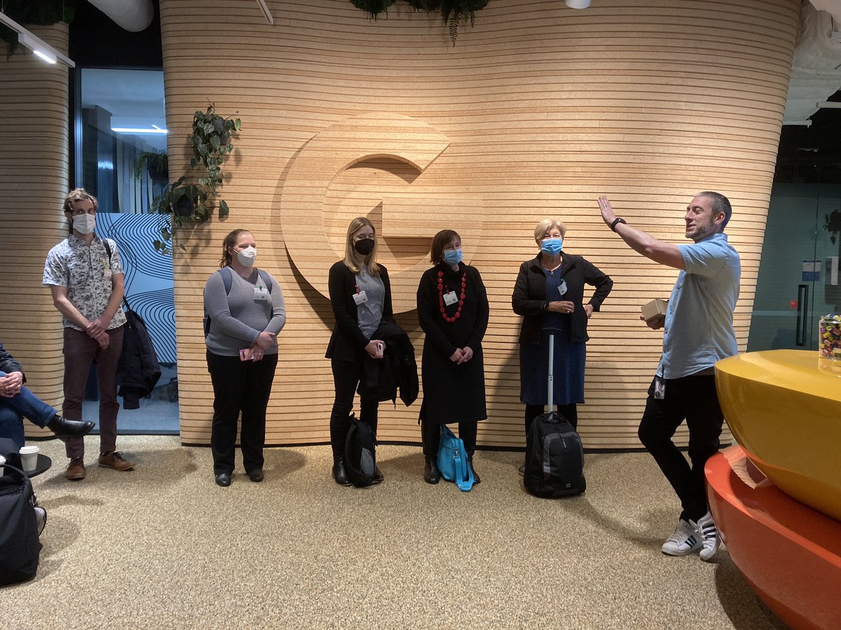 Great to be here today getting the tour from <a href="/crispy_smith/">ѕteve sмιтн 🌍🇳🇿</a> #manaiakalani #googlenz