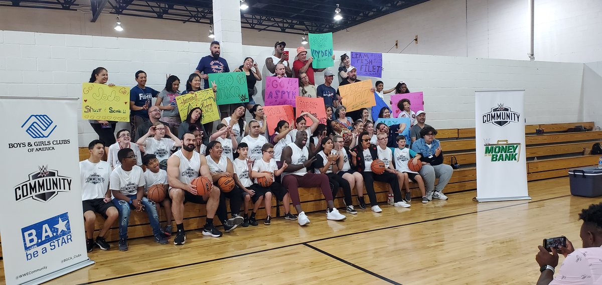 SONevada's tweet photo. Thank you to the WWE Superstars for participating in the Special Olympics Nevada and Boys and Girls Club Unified Event.

#SONV #SpecialOlympicsNevada #BoysandGirlsClub #WWE https://t.co/tcFREGGcdb