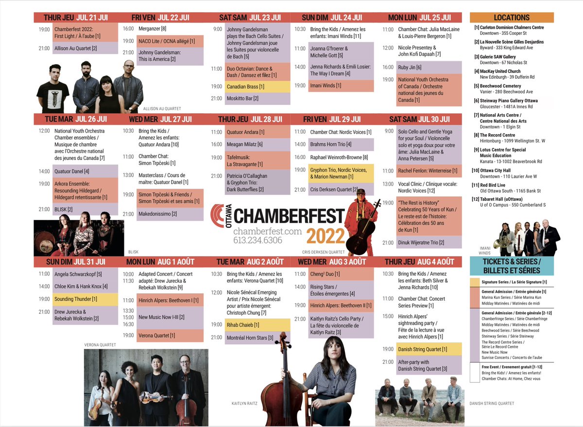 The #Ottawa <a href="/Chamberfest/">Ottawa Chamberfest</a> lineup is a THING OF BEAUTY!  Literally.  Look at this gorgeous PDF you can download and bring with you!!!  Hyperlinked for your convenience! chamberfest.com/2021/wp-conten…
