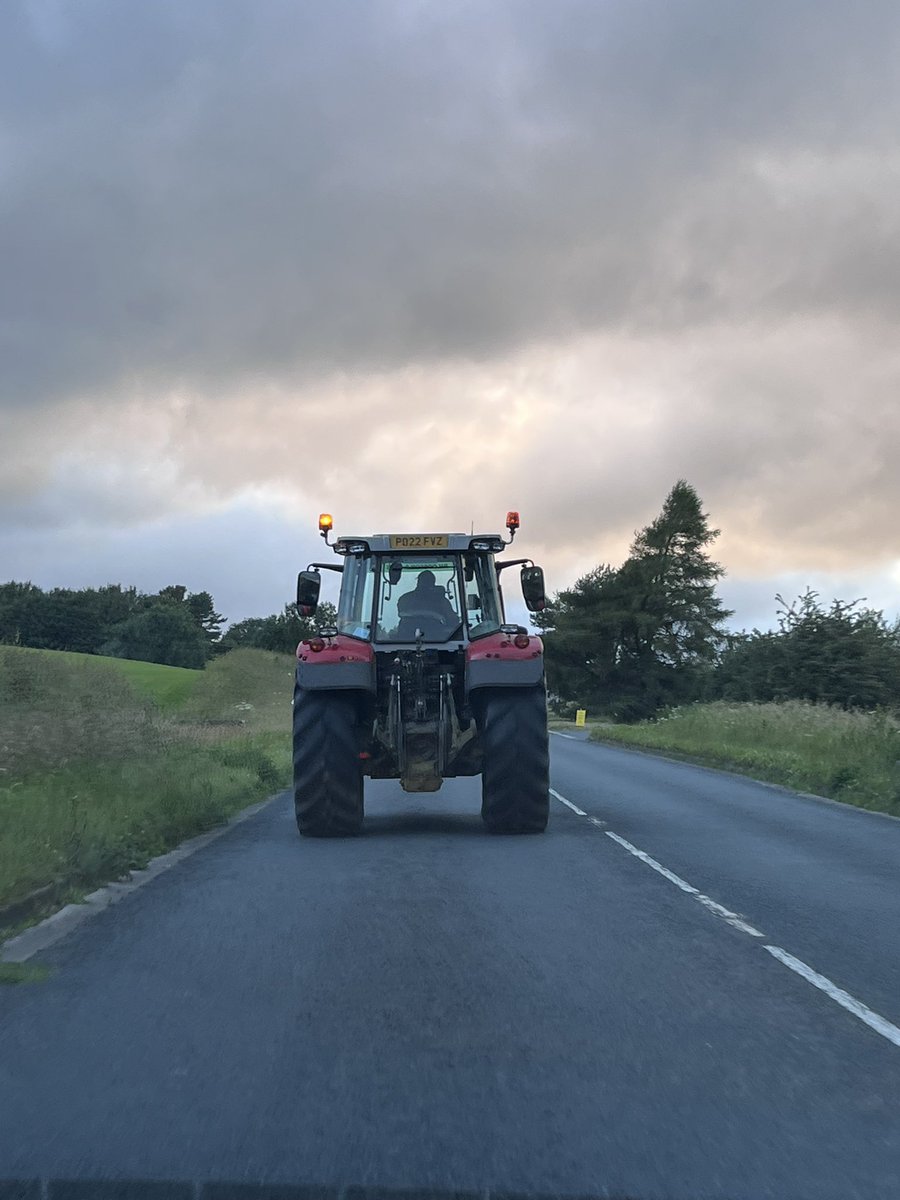 windermerenurse's tweet photo. A typical day for our DN team! Always something slowing us down #inthelakes #lakedistrict #tractor #slowmoving #norush #Farming #districtnursing 🚜💙 #beep https://t.co/jPkthZrEtG