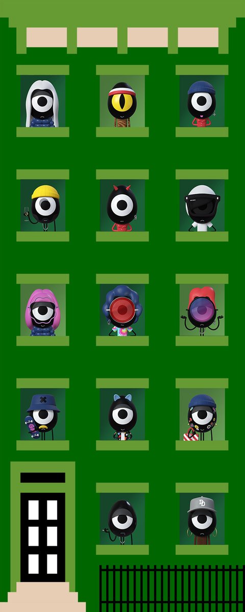 DourDarcelsNFT's tweet photo. 💚👁‍🗨 Green team you came through! Thanks for your final, last-min submissions 🥚 https://t.co/cIs46yvlGT