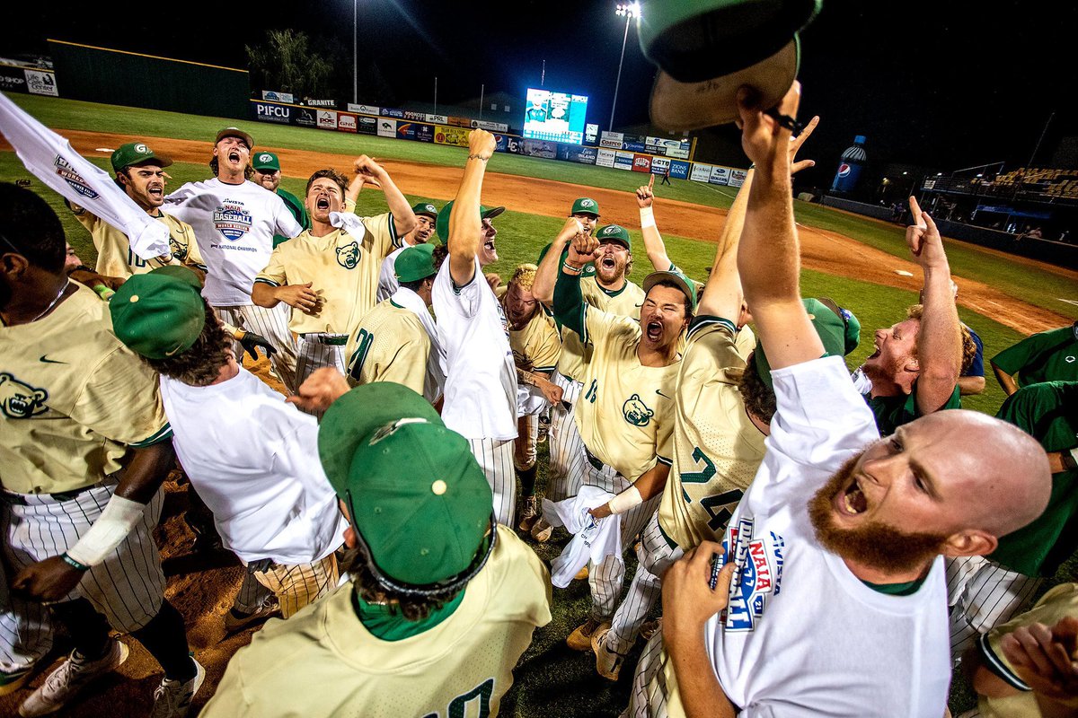 .<a href="/GGC_Baseball/">GGC Baseball</a> BY THE NUMBERS:

- 10 year old program
- 5 NAIA World Series appearances
- 2021 National Champions
- Averaged 47 wins per year
- 37 players drafted/signed
- 16 signed in last two seasons
- $5800 in tuition 

DM for more info or to connect!

Good luck guys!