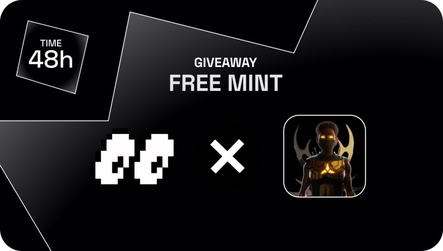 myopinionng's tweet photo. 👀 AlphaEyesDAO  X  "Learnaverse"  "emoji"

🏆Prizes:
3x Free Mint to giveaway.

We came from the future to open your eyes.

To Enter:
1️⃣Follow @AlphaEyesDAO  + "Learnaverse"
2️⃣Like + RT 🔃
3️⃣Tag 3+ friends 

⏳48 Hours

#FreeMint #Giveaway https://t.co/6vXpbhuXpK