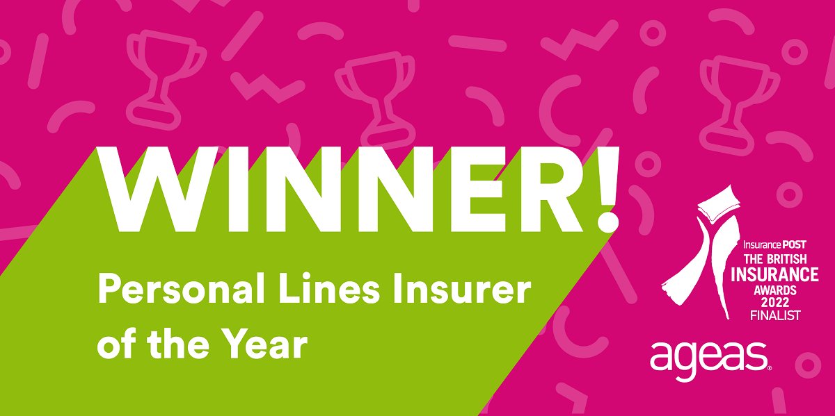 It’s a win for Ageas! 🏆

We’re thrilled to be picking up Personal Lines Insurer of the Year AGAIN at this year’s <a href="/Insurance_Post/">Insurance_post</a> British Insurance Awards!

#BIA2022