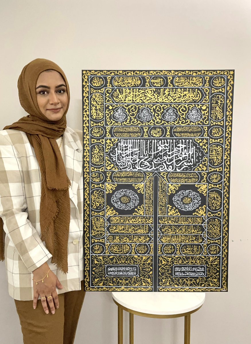 Spent the last month painting this piece 🕋🎨