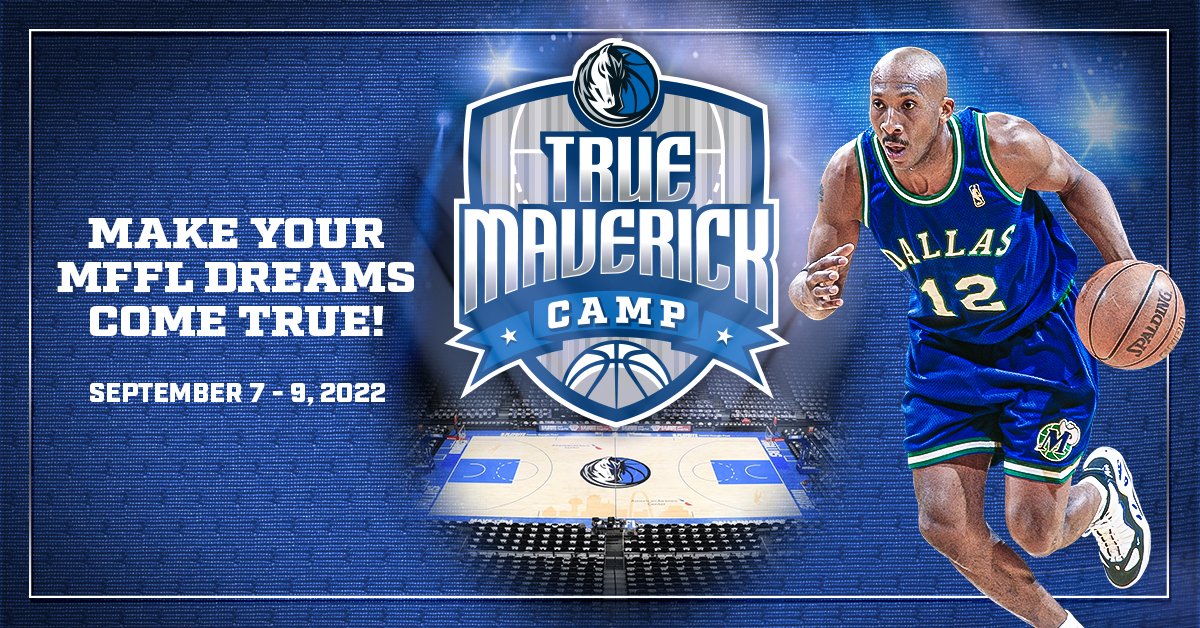 ICYMI: Registration is still open for the <a href="/dallasmavs/">Dallas Mavericks</a> True Maverick Camp, a unique 3-day, 2-night experience for adults to live like a Mavs player! #mffl  mavs.com/tmc/