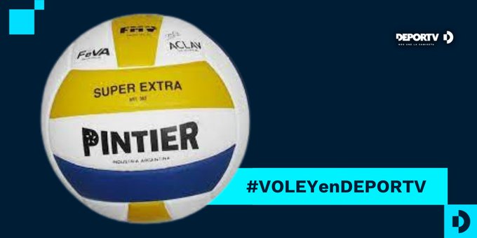 canaldeportv's tweet photo. SORTEO. Doble dosis de vóley en esta noche de miércoles y vos podés tener tu premio. 🏐

Nos seguís + RT a este tuit + comentás con el hashtag #VOLEYenDEPORTV y ya estás participando. ¡Dale, se va al final de la jornada! https://t.co/nxoEdrQr1s