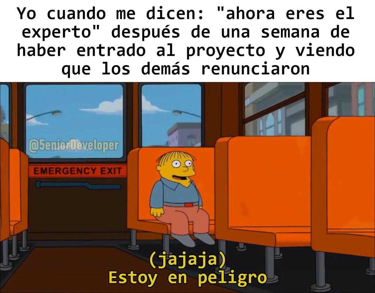 5eniorDeveloper's tweet image. ¿A cuántos nos ha pasado esto?