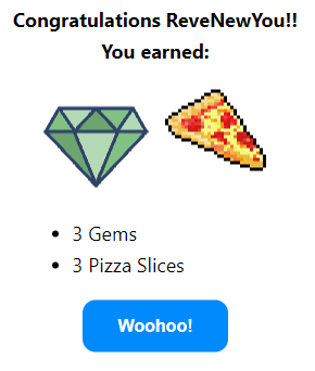 ReveNewYou's tweet photo. #RNG Treating my Nice Today 🔥
@TheCryptoArcade 

 😎🍕🍕🍕💎💎💎

#web3 #metaverse #cryptoarcade #HarmonyOne $ONE #NFTs #NFTcommunity #blockchain #crypto https://t.co/orK334t9YT