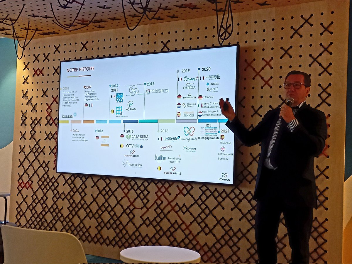 Très bonne journée d'intégration au siège <a href="/korian/">kori</a> en présence des nouveaux collaborateurs 2022 avec une intervention de <a href="/MerigotNicolas/">nicolas merigot</a> et Sophie Boissard. #Korian #intégration #lesoinàcoeur