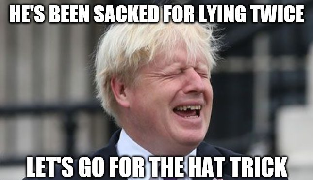 Rubbertoes10's tweet photo. #BackBoris #BackofBoris #Clownfall https://t.co/HpLPiaNNXK