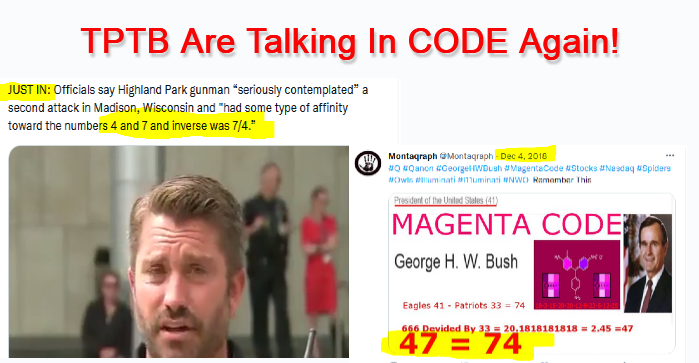 0ctoberReignz's tweet image. Oh LQQK, The Elites Are Speaking In CODE Yet
Again! Pfft, So Obvious!!! #MagentaCode