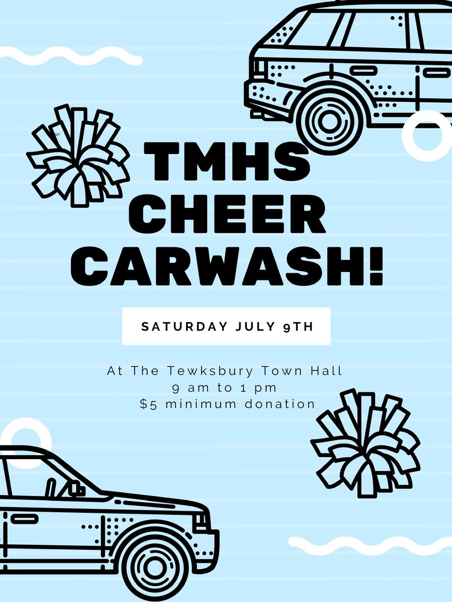 Come support your favorite Cheer team this Saturday!! 🚘📣
