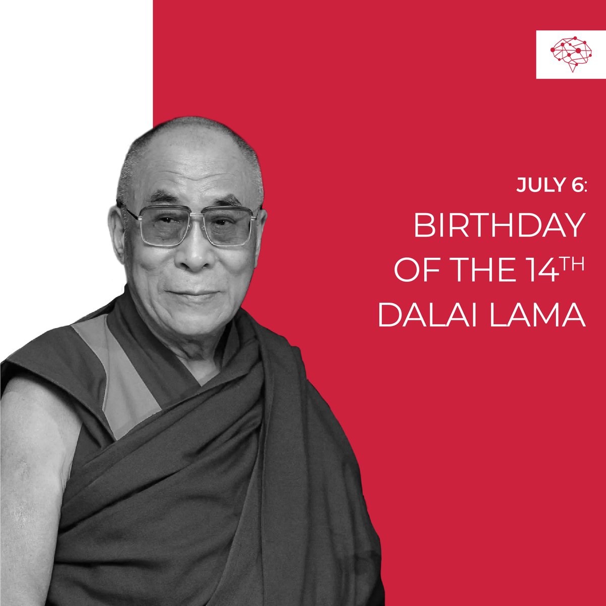 #SparkThought wishes a Happy Birthday to Tenzin Gyatso, the 14th Dalai Lama of Tibetan Buddhism, a Nobel Peace Prize recipient and Tibet’s leader in exile.

#celebratingdiversity  #ItsHowWeDoIt