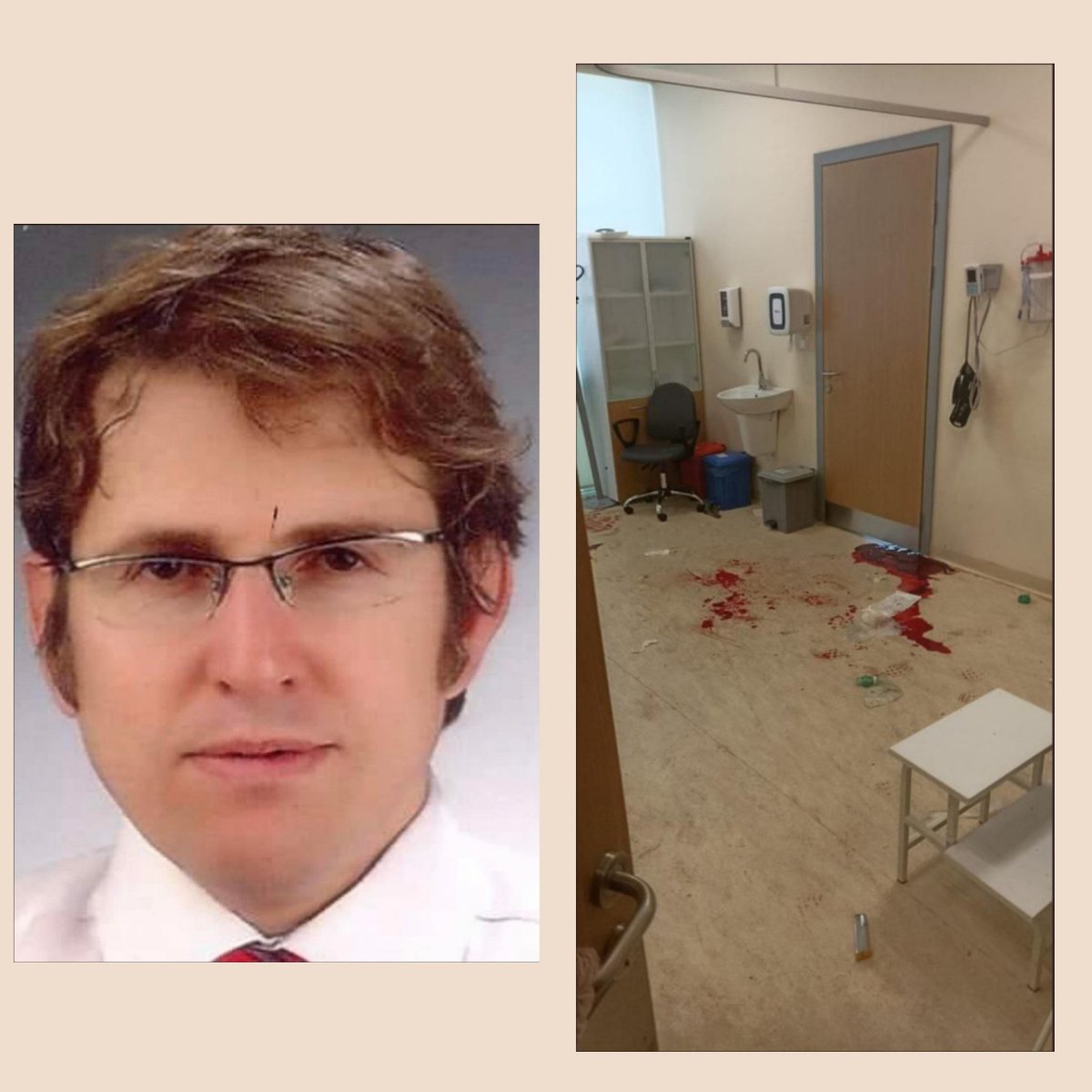 Muzaffercln18's tweet photo. Konya Şehir Hastanesi'nde görevi başında uğradığı silahlı saldırıda hayatını kaybeden Kardiyolog Dr. Ekrem Karakaya'ya Allah'tan rahmet; ailesi ve sevenlerine başsağlığı dileriz.

#SağlıktaŞiddeteHayır https://t.co/Wx070OVMgi