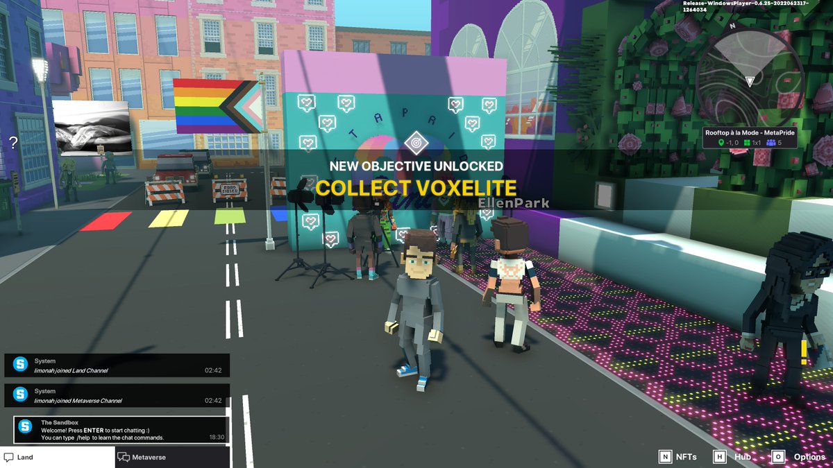 GlceBalta3's tweet photo. @TheSandboxGame @METAPRIDELAND I just participated in the #BelongingWeek contest for a chance to win a Progress Flag NFT! Check out my screenshot below!
👇 https://t.co/kNMUVDZOIb