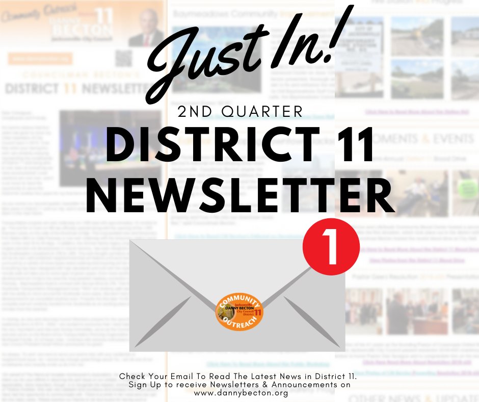 Danny_Becton's tweet photo. It's that time again - District 11's Quarterly Newsletter is out! Check your email now to get caught up on the latest news and project updates happening in the district while viewing our 2nd Quarter Newsletter or click here: https://t.co/roQwrEUzAG https://t.co/rhXePMD3HL
