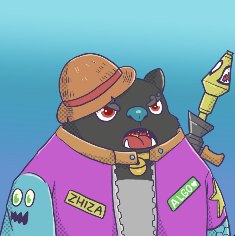 Whatup #algofam had to share this steez from @Soufuru_Algo #NFT #NFTCommunity #ALGO #AlgoNFT