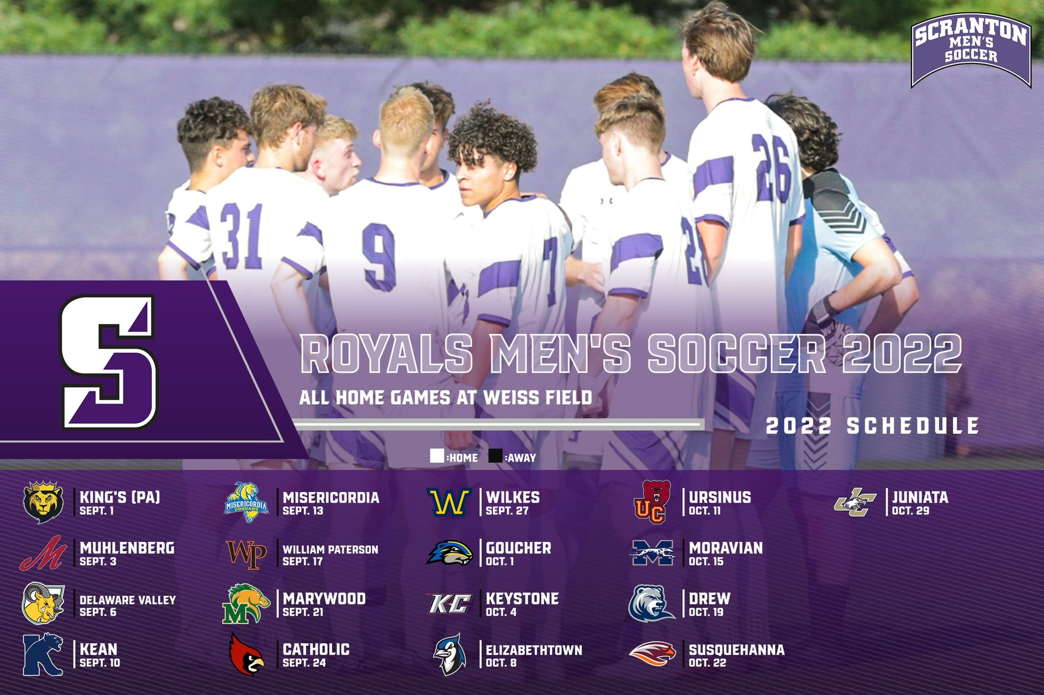 Scranton Athletics on Twitter "Up next in our schedule releases is