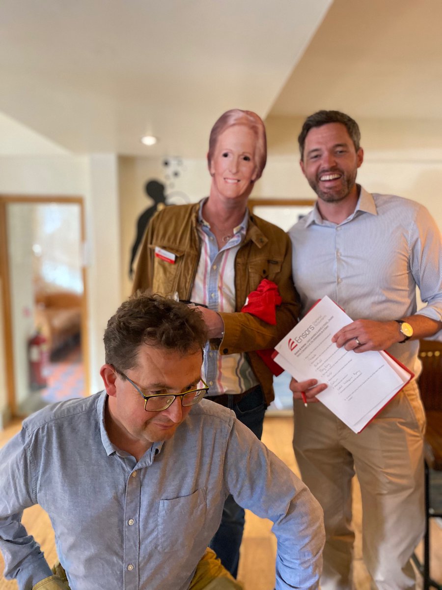 We made it to the first pub and look who we met <a href="/EnsorsAccounts/">Ensors Accountants</a>