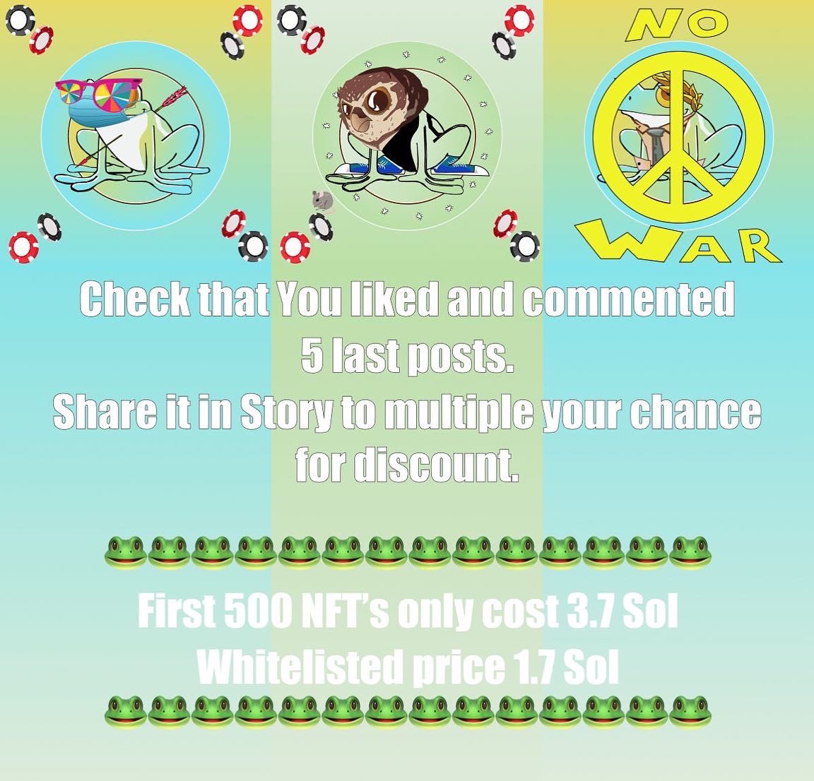 FrogForSol's tweet photo. Someone told me that it’s hard to listen and read at the moment. #slowmopost #frogforsol #SolanaNFTs #NFTs #p2e #Play2Earn #P2EGame #solananft #SolanaNFTproject https://t.co/HkOmHDOdje