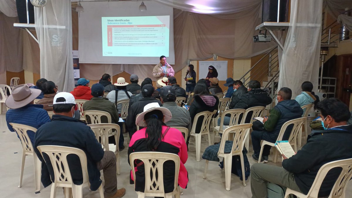 Continuando con los talleres de consulta nacional para la elaboración del Programa de Acción Estratégica #PAE en el sistema #TDPS, los actores de la Unidad Hidrográfica #Coata sufren la severa contaminación del río del mismo nombre cuyas aguas fluyen hacia el #LagoTiticaca.