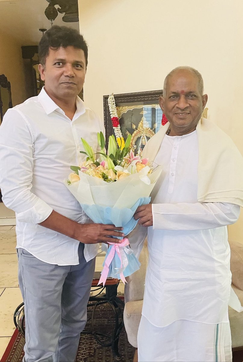 dirsusiganeshan's tweet photo. @narendramodi thank you Honourable PM for honouring our beloved maestro Ilayaraaja sir. You are breaking all norms in finding real and deserving iconic personalities for the respectable positions. Ilayaraaja sir is a gem among them. @ilaiyaraaja @PMOIndia #ilayaraja @Murugan_MoS https://t.co/icg4EAvimR
