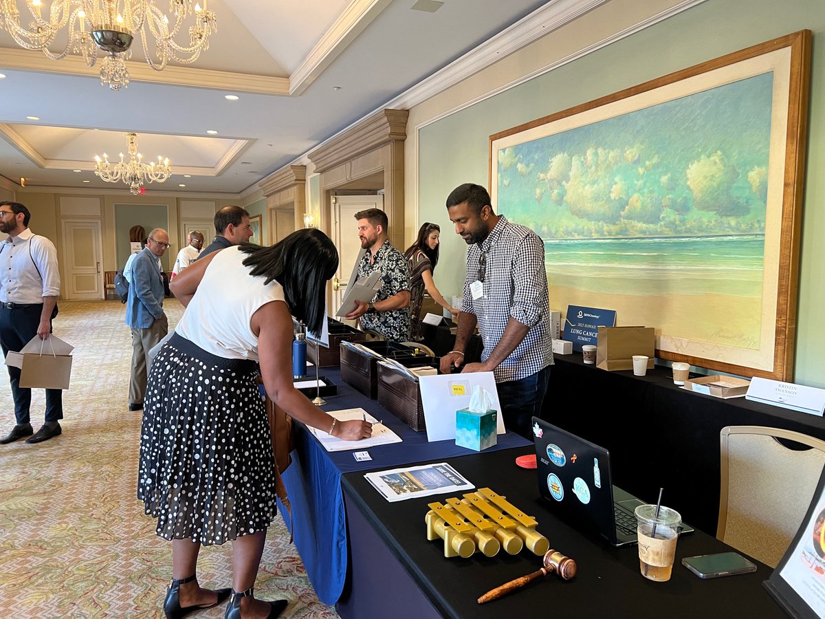OMIonc's tweet photo. Aloha! Day 1 on our #DAVAHawaiiLung is kickstarting with our Keynote Presentations. Excited to listen and learn! https://t.co/pWOzjaXFG6