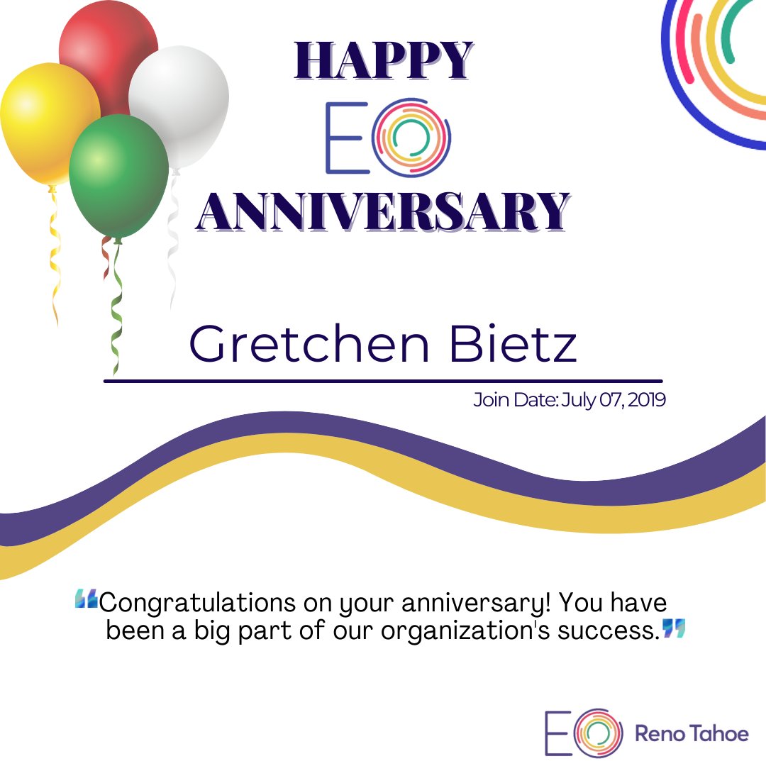 EORENOTAHOE's tweet photo. Happy EO Anniversary to our awesome accelerator members! Cheers to more years with EO! https://t.co/Da98t4yCXl