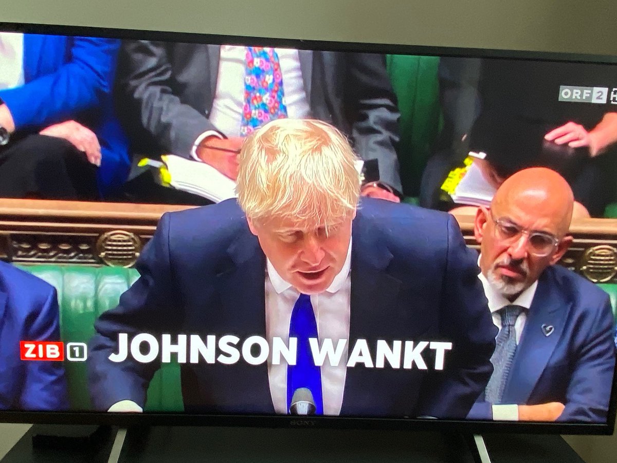 tglondon's tweet photo. Top story in #Austria tonight. 
They clear have the measure of the man.
#JohnsonOut #UK #BrexitBrokeBritain #Johnson https://t.co/JQ7rfrOF8n