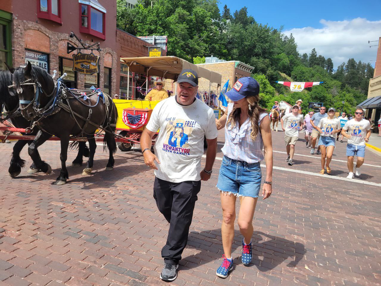 Kristi Noem on Twitter "Deadwood was alive for the Fourth of July