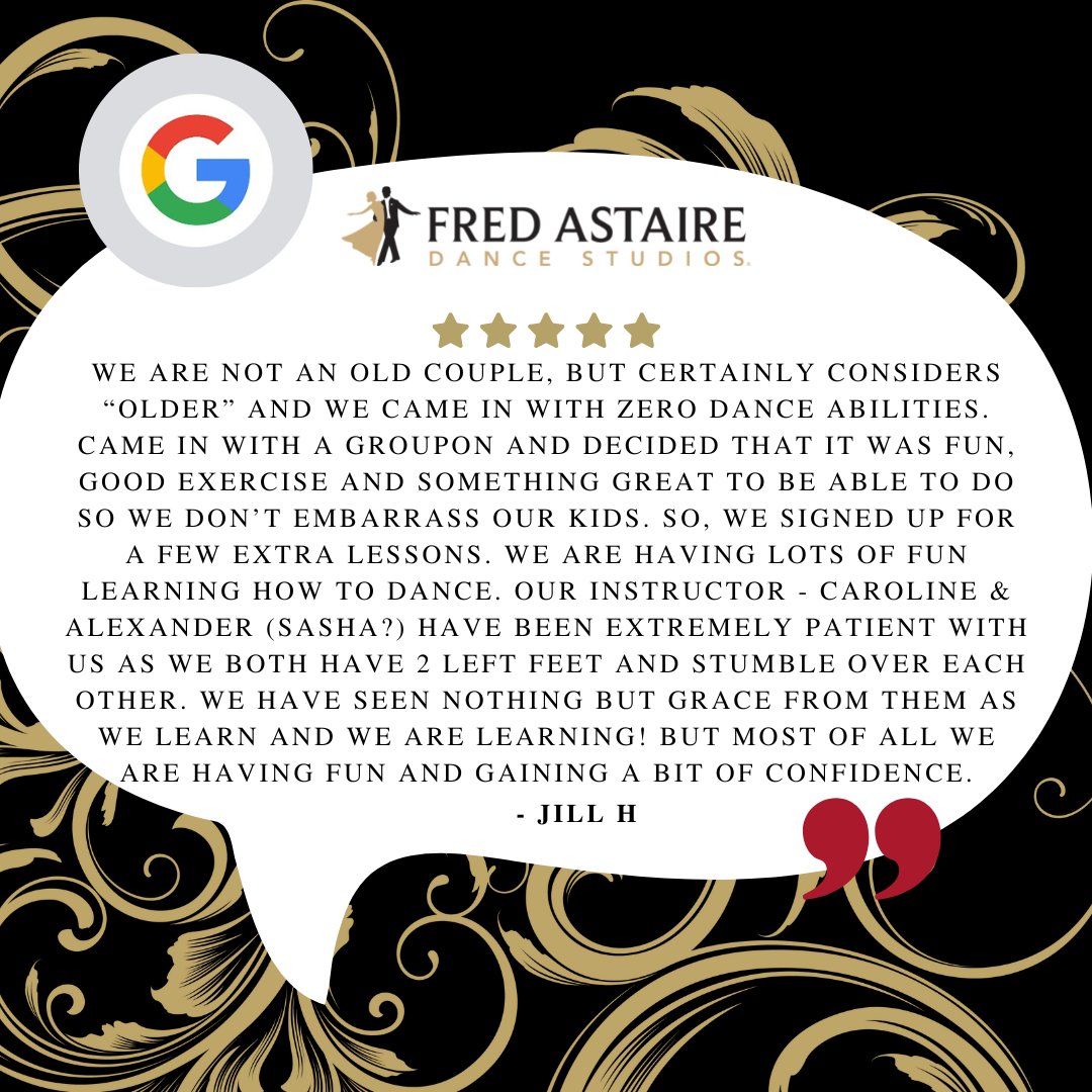FADSPewaukee's tweet image. Thank you for letting us be the studio to make your dance experience the best of the best! ❤️ #fadswisconsin #reviews #dance #dancelessons #fredastairedancestudios #trysomethingnewin2022 #joinus #peoplearetalking #sharetheexperience #thankyou #wisconsin #dancestudios