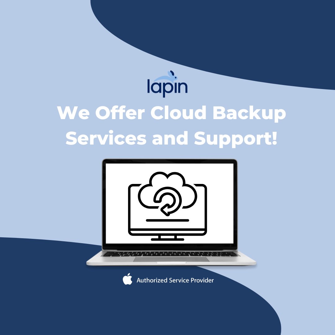 We have partnered with Backblaze to offer our customers unlimited, encrypted, off-site backups &amp; related backup support.

There is only one thing better than having a current, complete, local backup of your data: Having another copy. 

💻 Learn more: ow.ly/rVk750JN3jt