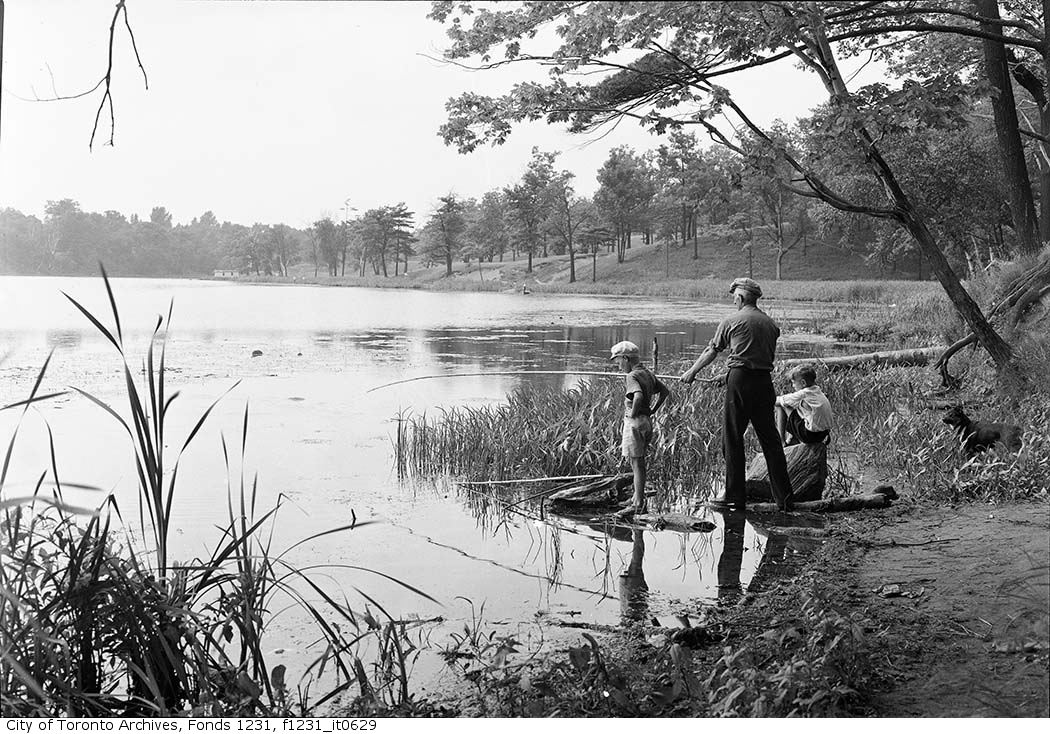 TorontoArchives's tweet photo. In honour of Family Fishing Week here are some of our favourite photos. This week reminds us of the value of Ontario’s recreational fishery, &amp; the importance of keeping it healthy for future generations. #FishingWeek #TorontoHistory https://t.co/6goB5DNj5J
