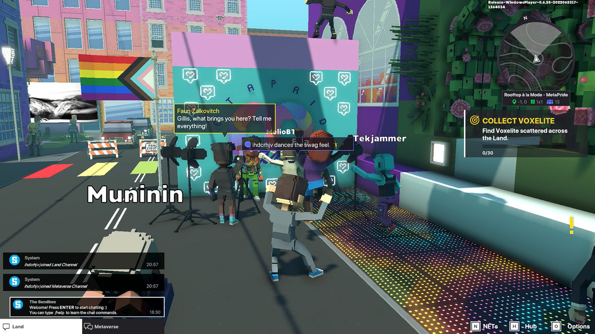 BeaGreer12's tweet photo. @TheSandboxGame @METAPRIDELAND I just participated in the #BelongingWeek contest for a chance to win a Progress Flag NFT! Check out my screenshot below!
👇 https://t.co/wvB3ttVwqx