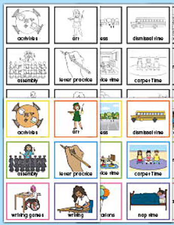 TwinklUSA's tweet photo. Help students know what to expect, as well as understand what is expected of them, with the aid of these FREE Picture Schedule for School Cards.
https://t.co/NI4jKWPQdk
#visualschedule #freeresource #freedownload #teacherresource #teachers #studentteacher https://t.co/tp7GApleuy