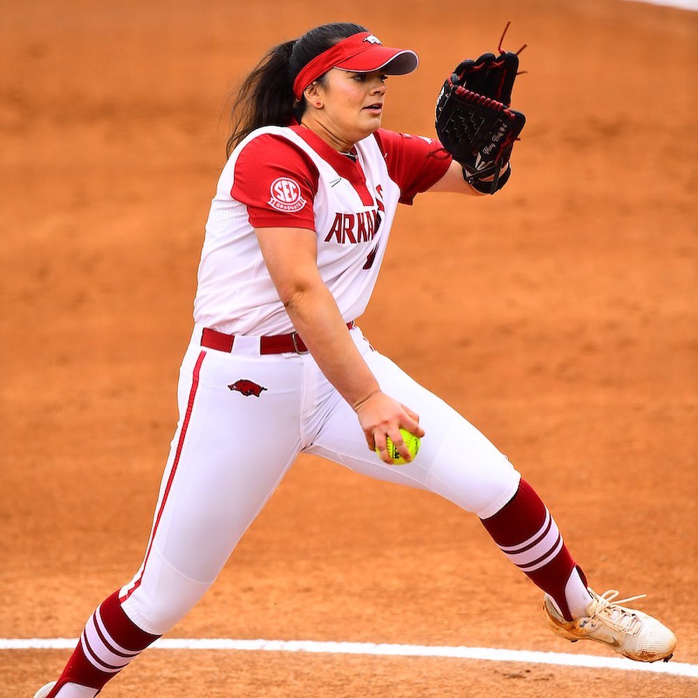 hellassoftball's tweet photo. 🇬🇷Player Profile for the European Championships 🇬🇷 our next athlete is Mary Haff. This will be her first year competing with the Greek National Team. Haff is a pitcher from Winter Haven, Florida. She graduated college from the University of Arkansas in 2022. https://t.co/EuYEidaVER