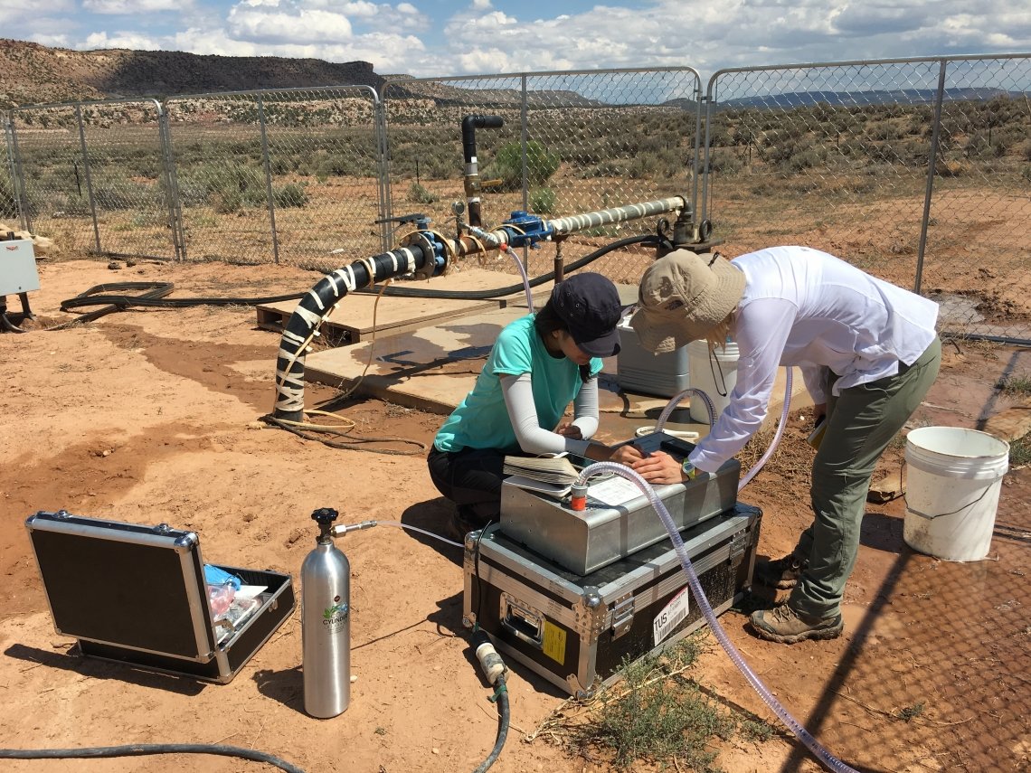 uarizona's tweet photo. Roughly 6 million years after the Grand Canyon's formation, UArizona researchers studying the groundwater of the nearby Paradox Basin made a surprising discovery. The groundwater there was much younger than it should have been at that depth. https://t.co/GSPgv4oJXt https://t.co/IaxePUqyIt