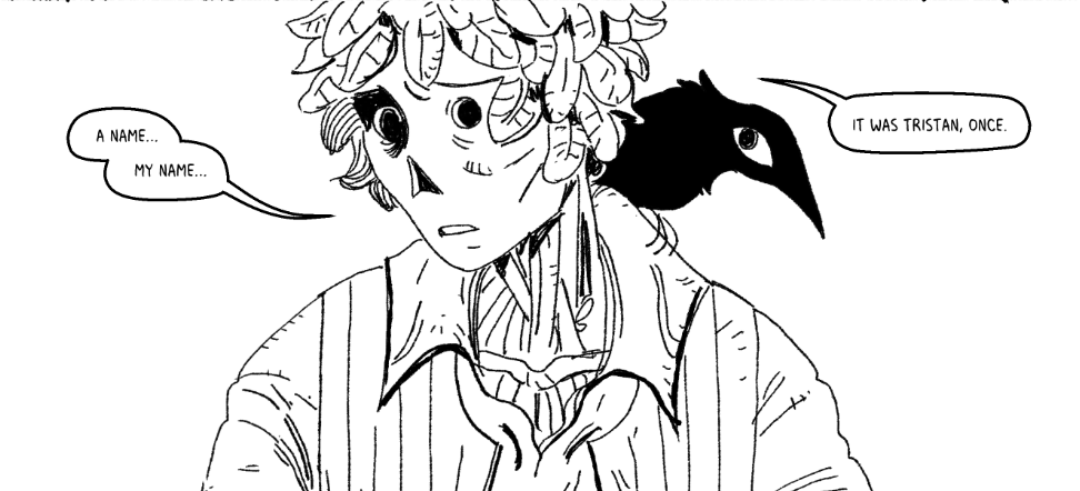 The best thing about making my own comic is that I can do things like have a bird character like this just be Abstractly Bird Shaped™ because I think it's more fun.
No one can stop me!! 