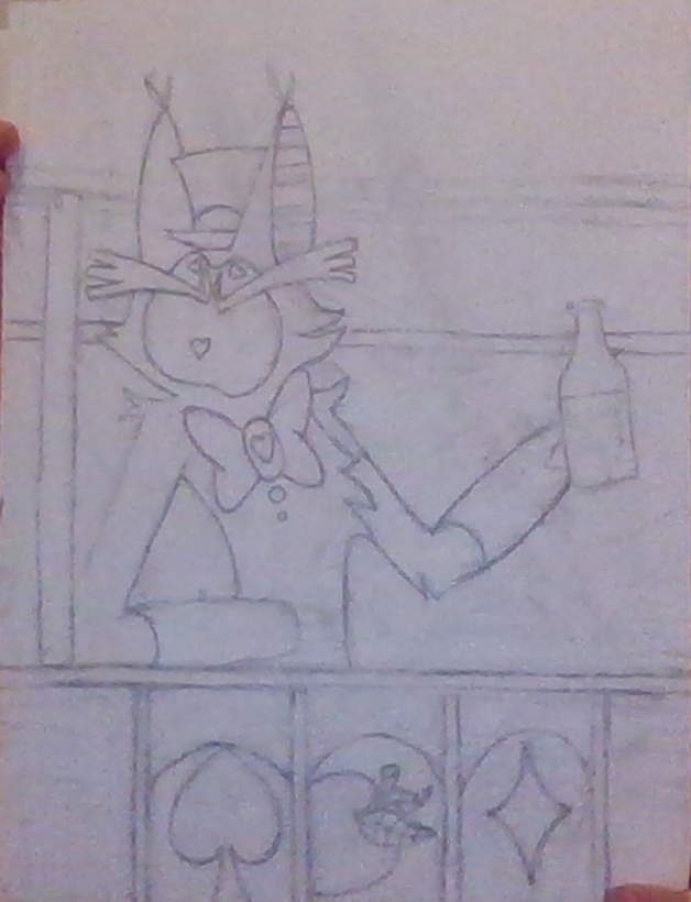EricRam28824012's tweet photo. Almost done with husks re re design #HazbinHotel #HazbinHotelFanart  #HazbinHotelhusk https://t.co/Emt28buJZf